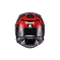 K7 MPLK GLIMPSE MATT BLACK/RED - MOTORBIKE FULL FACE HELMET E2206