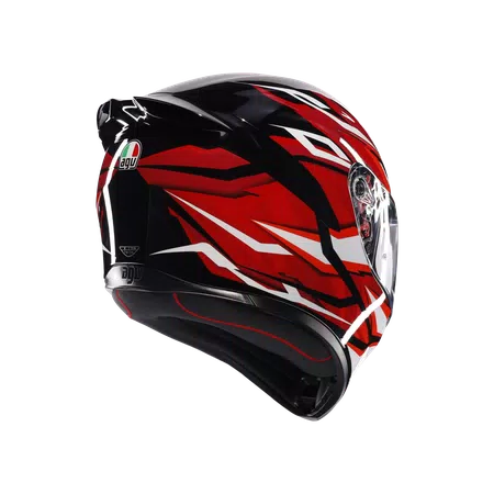 K1 S LION BLACK/RED/WHITE - MOTORRAD INTEGRAL-HELM E2206 -  - 6