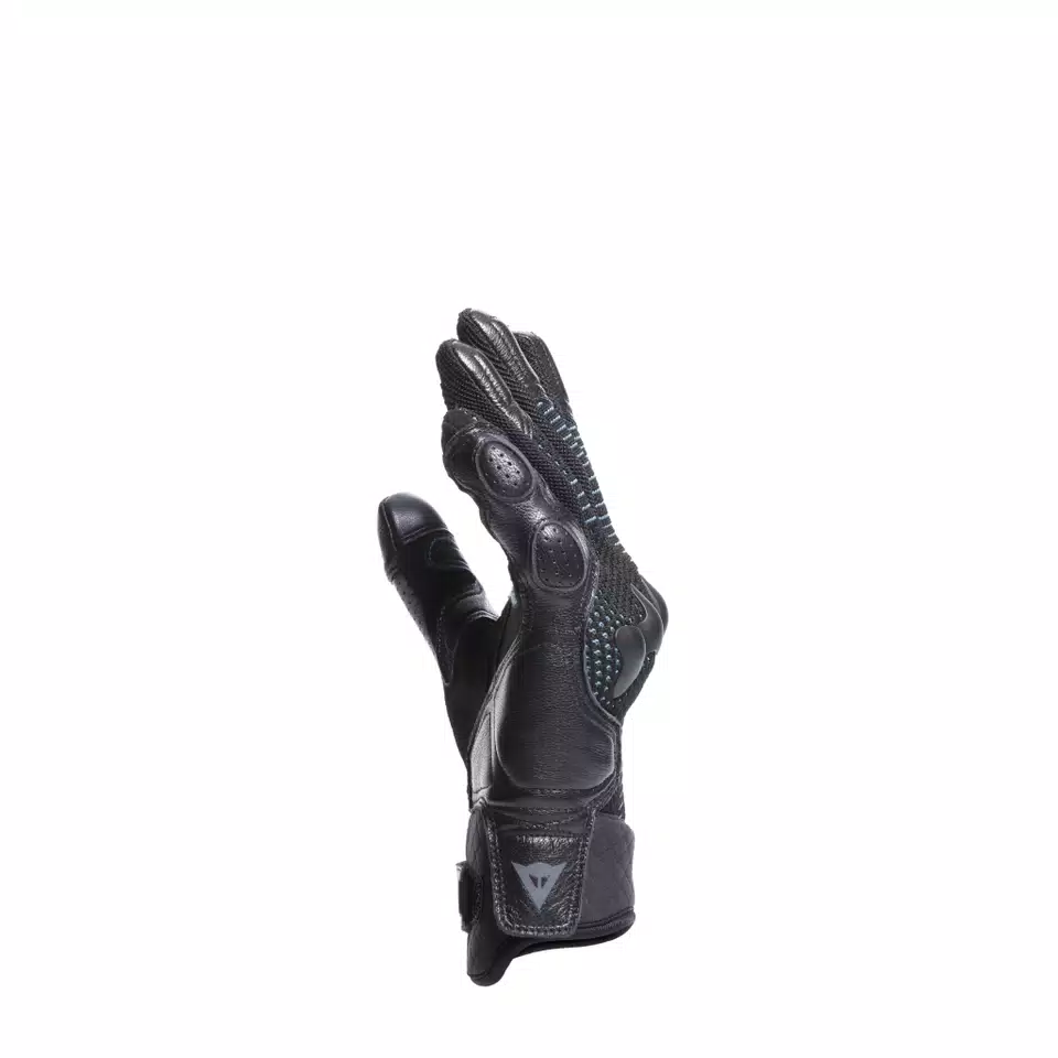 UNRULY ERGO-TEK - GUANTI MOTO IN TESSUTO DONNA - BLACK/OCEAN-DEPTHS - 4