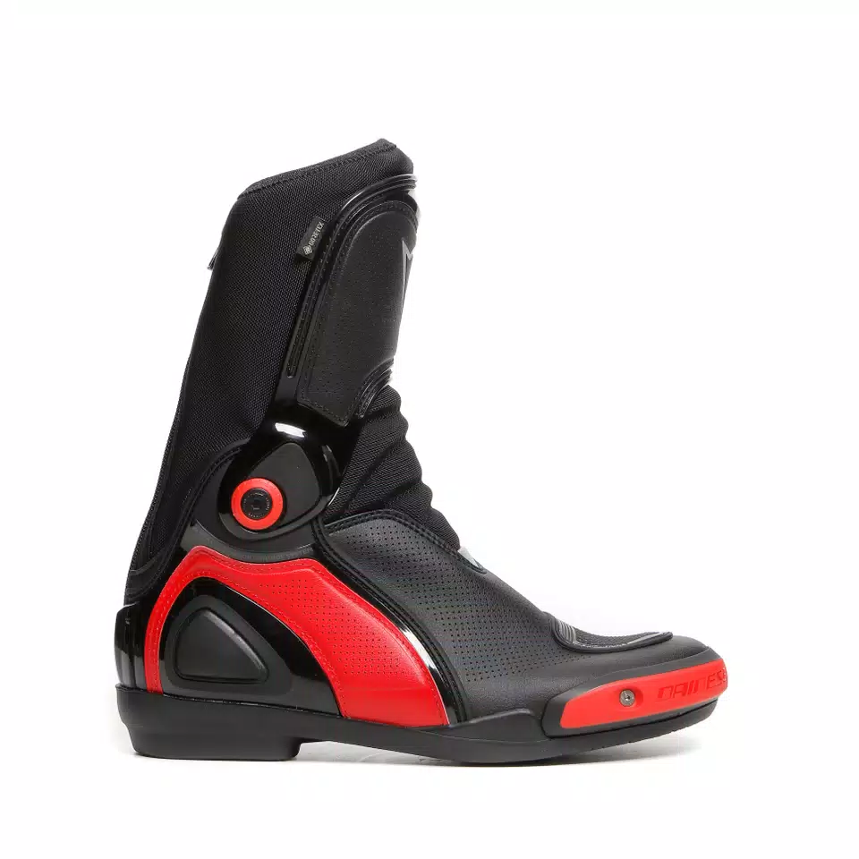 SPORT MASTER GORE-TEX® - MEN'S WATERPROOF MOTORCYCLE BOOTS - BLACK/LAVA-RED - 2