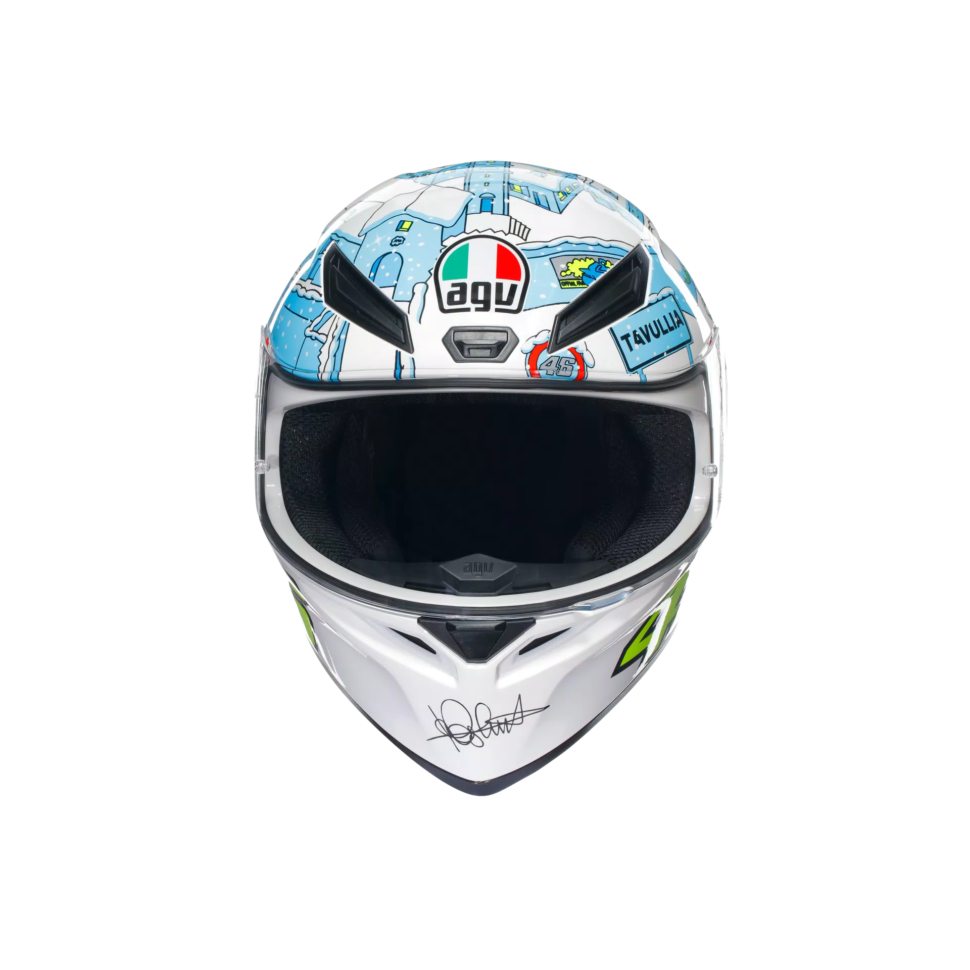 K1 S ROSSI WINTER TEST 2017 - MOTORBIKE FULL FACE HELMET E2206