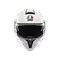 STREETMODULAR MONO MATT BLACK MATERIA WHITE - MOTORBIKE FLIP UP HELMET E2206