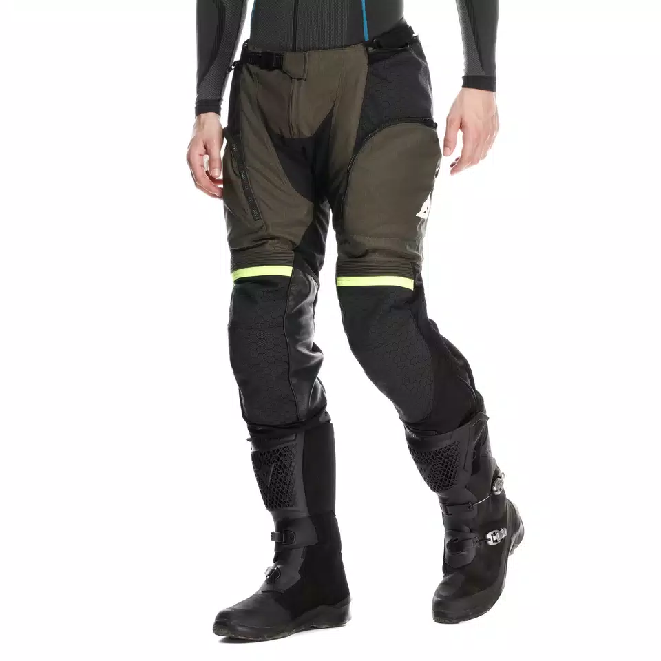 SUPER ADVENTURE ABSØLUTESHELL™ - MEN OFF-ROAD MOTORCYCLE PANTS - BLACK/TARMAC/FLUO YELLOW - 5