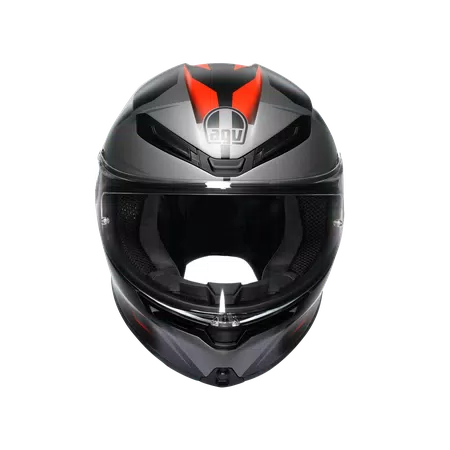 K6 S DOT(E2206) - KARVE MATT BLACK/GREY/RED -  - 2