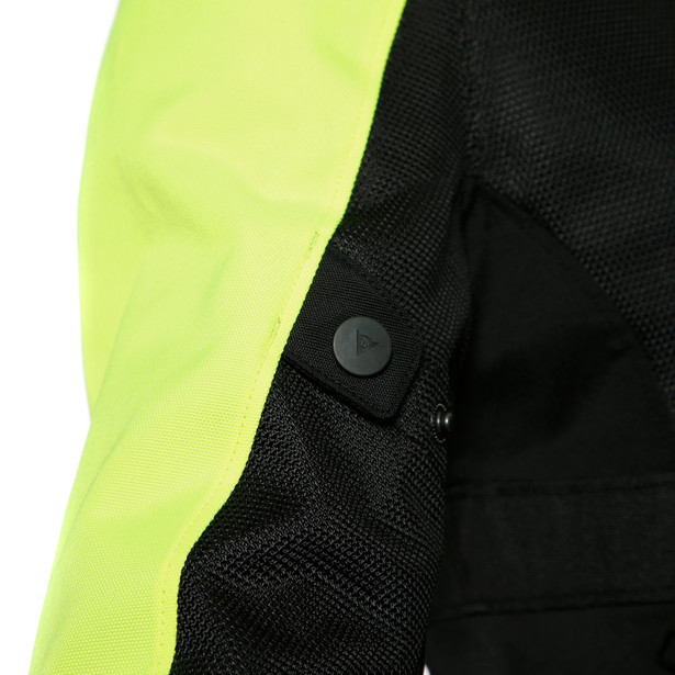 ribelle-air-tex-giacca-moto-estiva-in-tessuto-donna-black-fluo-yellow image number 7