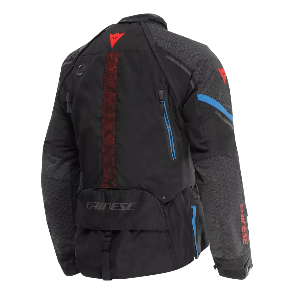 SUPER ADVENTURE ABSØLUTESHELL™ - MEN MOTORCYCLE OFF-ROAD JACKET - BLACK/BLACK/BLUE - 2
