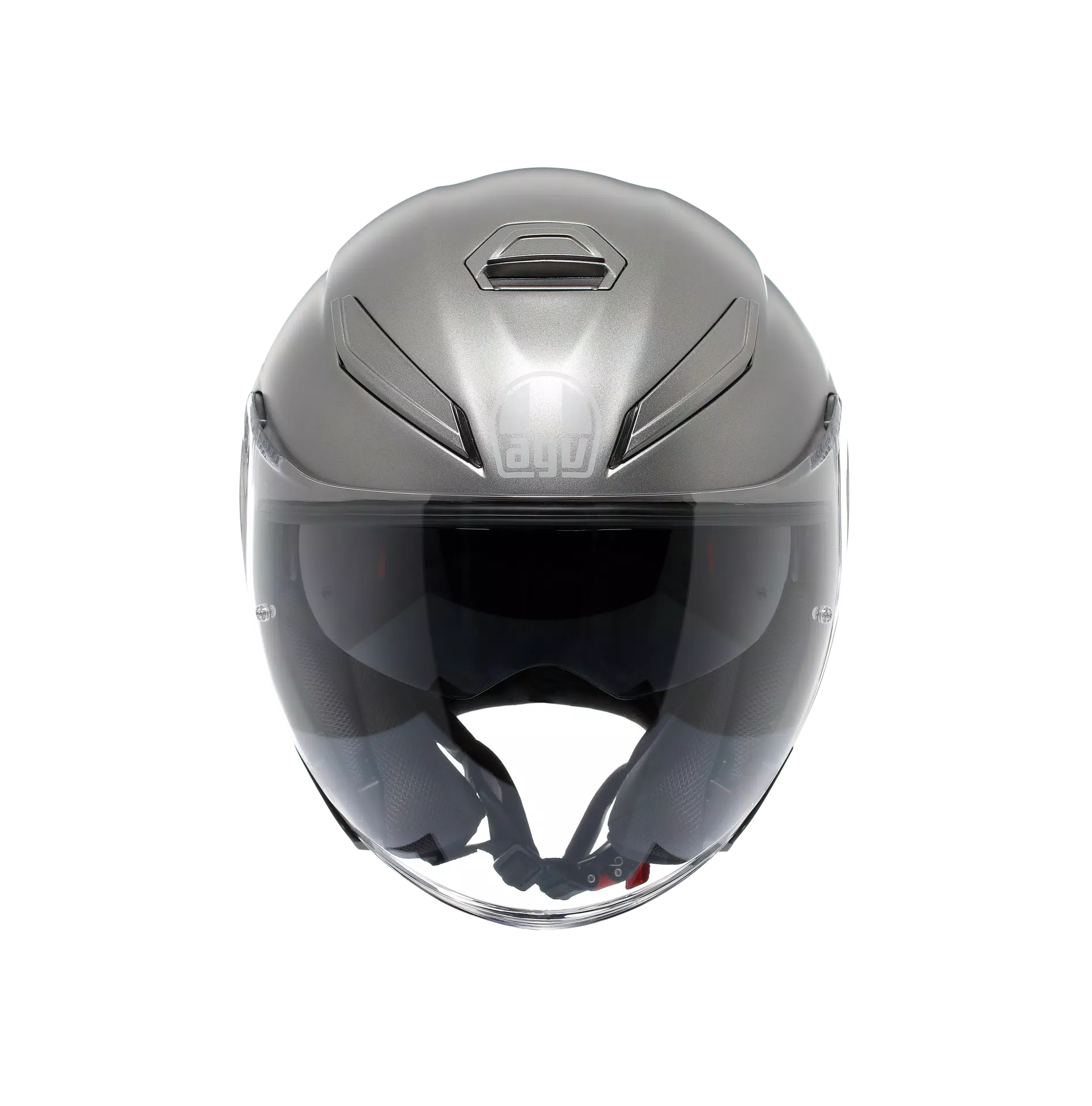 K5 JET EVO MONO MATT LUNA GREY - CASCO MOTO JET E2206