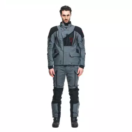 HEKLA ABSOLUTESHELL™ PRO 20K - MEN'S WATERPROOF MOTORCYCLE PANTS - IRON-GATE/BLACK - 1