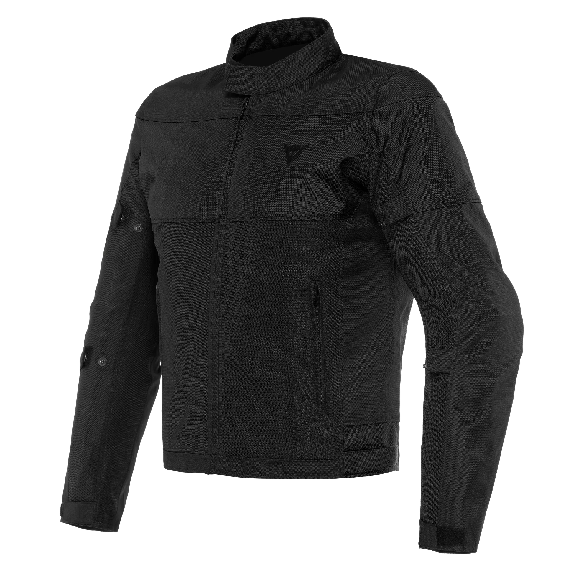 ELETTRICA AIR TEX MEN S MOTORCYCLE JACKET IN FABRIC BLACK BLACK BLACK Dainese