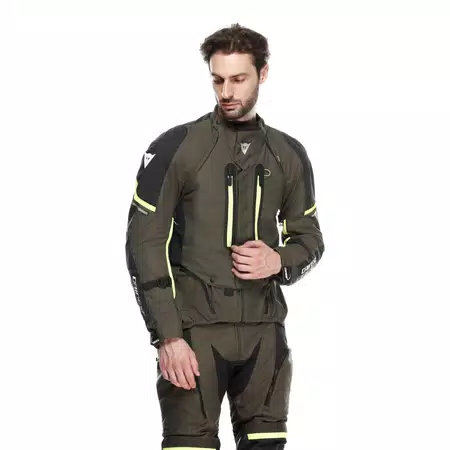 SUPER ADVENTURE ABSØLUTESHELL™ - MEN MOTORCYCLE OFF-ROAD JACKET - TARMAC/BLACK/FLUO YELLOW - 3