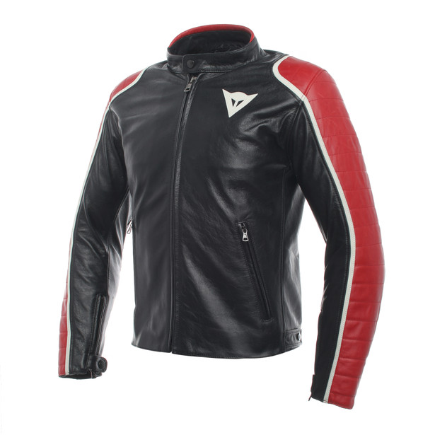 speciale-leather-jacket-black-red image number 0