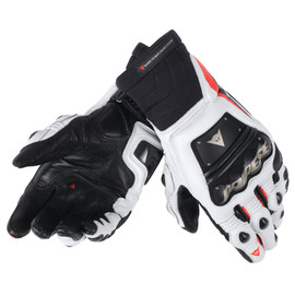 RACE PRO IN GLOVES BLACK/FLUO-RED/WHITE- Gloves