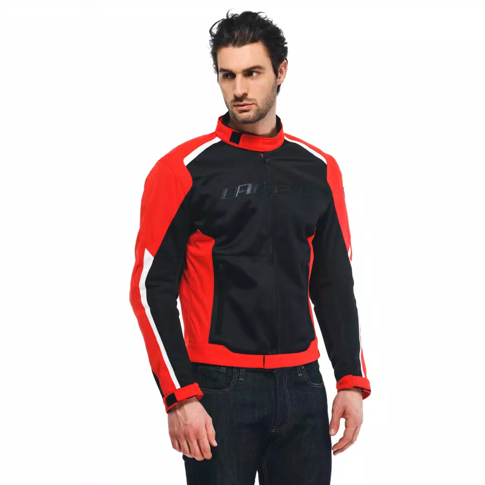 HYDRAFLUX 2 AIR D-DRY® - MEN'S WATERPROOF MOTORCYCLE JACKET - BLACK/LAVA-RED - 6