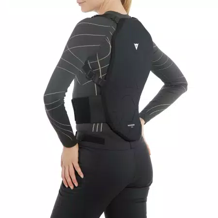 AUXAGON 1 SKI BACK PROTECTOR - STRETCH-LIMO/BLACK - 5