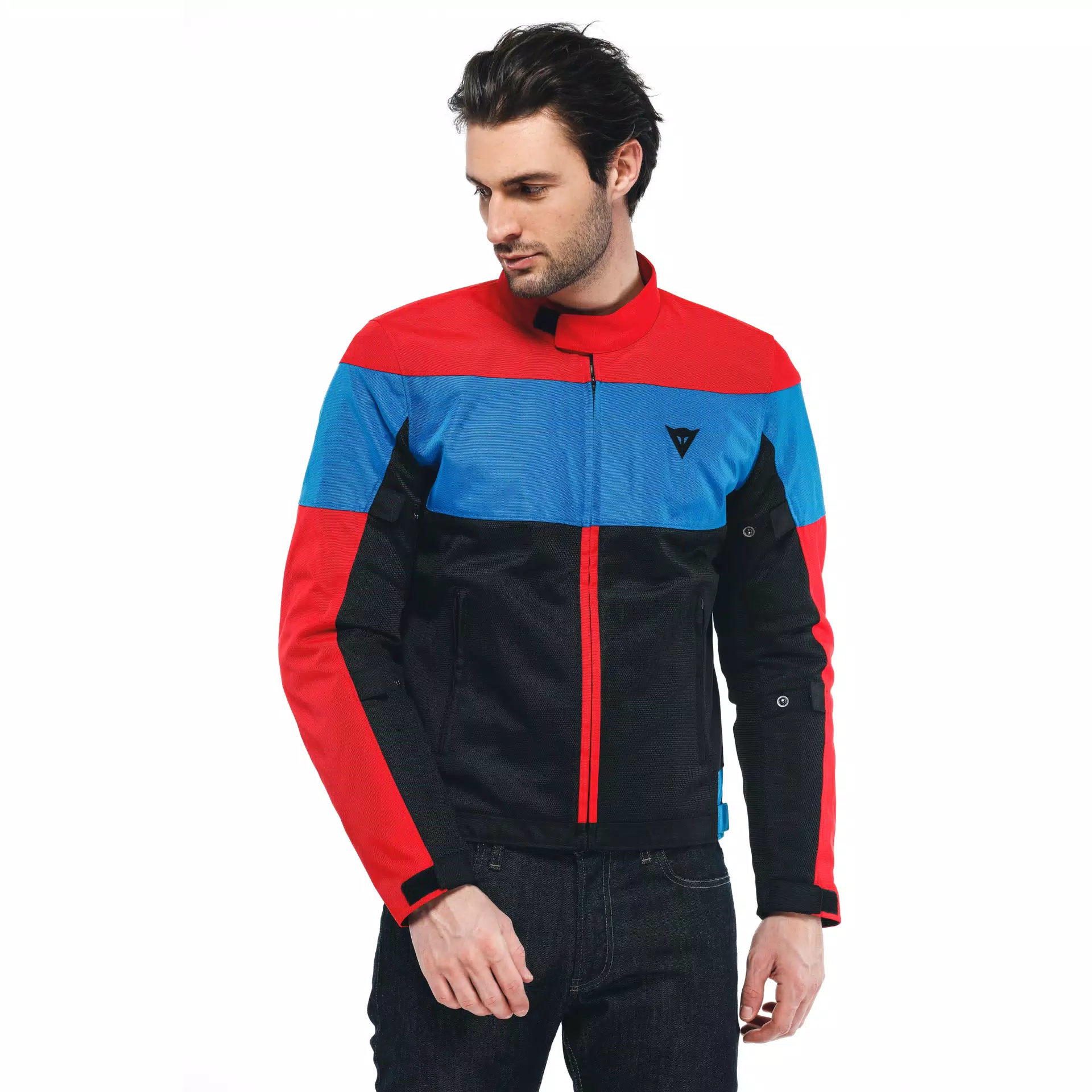 ELETTRICA AIR TEX - MEN'S MOTORCYCLE JACKET IN FABRIC