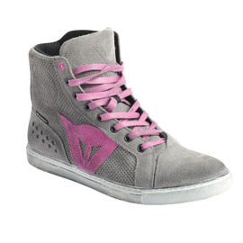 STREET BIKER LADY AIR GRAY/ORCHID- Pelle