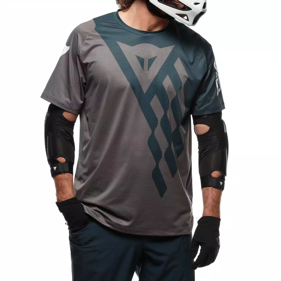 HG AER JERSEY SS - MAILLOT DE VÉLO MANCHES COURTES POUR HOMME - BLUE/GREY - 4