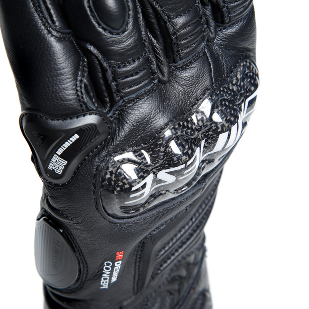 carbon-4-long-leather-gloves-black-black-black image number 11