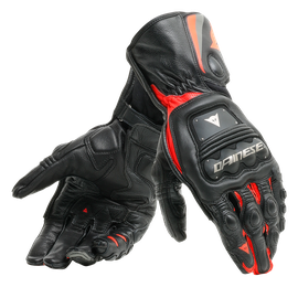 STEEL-PRO GLOVES BLACK/FLUO-RED- Gloves