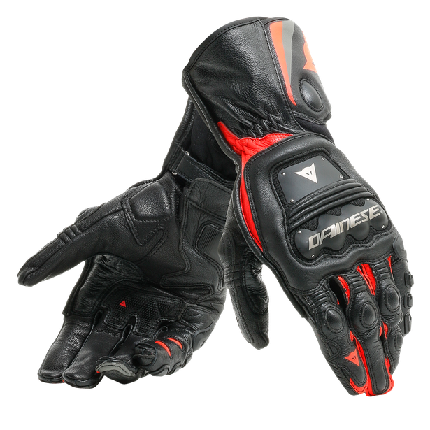 steel-pro-gloves-black-fluo-red image number 0
