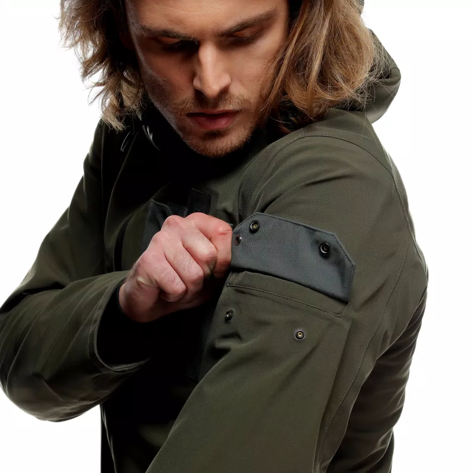 CORSO ABSØLUTESHELL™ PRO - MEN'S WATERPROOF MOTORCYCLE JACKET - GREEN - 8