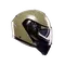 STREETMODULAR MONO MATT PASTELLO GREEN/BLACK - MOTORBIKE FLIP UP HELMET E2206