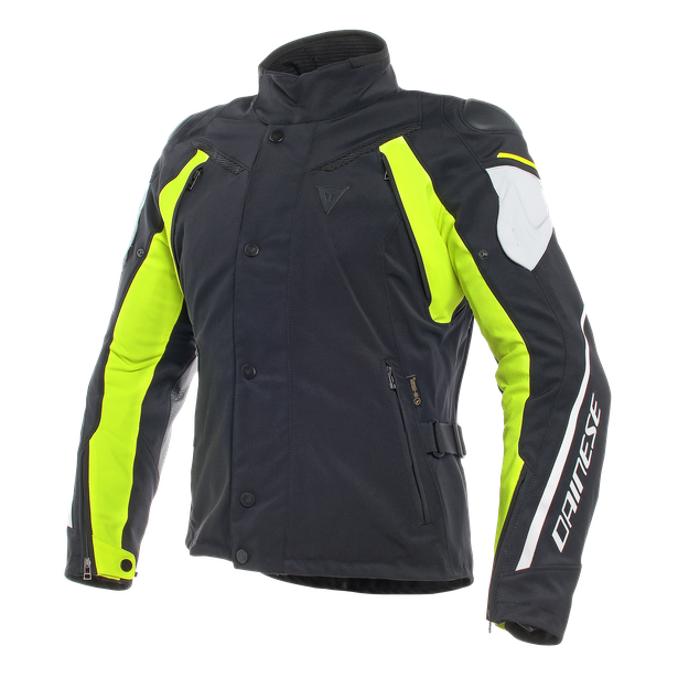 RAIN MASTER D-DRY JACKET BLACK/GLACIER-GRAY/FLUO-YELLOW- Blousons