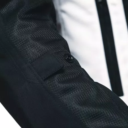 AIR FRAME 3 TEX - WOMEN'S SUMMER MOTORCYCLE JACKET IN FABRIC - BLACK/WHITE/WHITE - 7