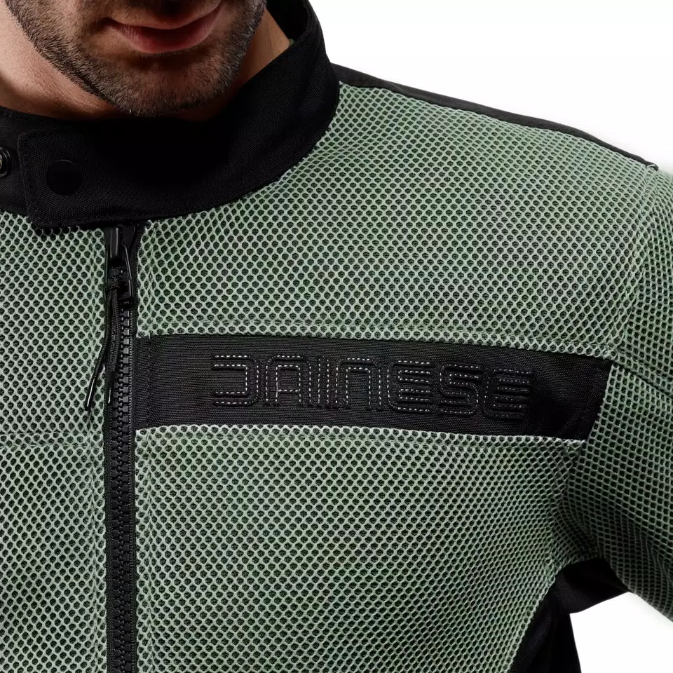 LISBONA AIR TEX - BLOUSON MOTO D'&Eacute;T&Eacute; EN TEXTILE HOMME - ICEBERG GREEN/BLACK - 7