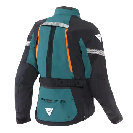 MANGEN ABSØLUTESHELL™ PRO - WOMEN'S TOURING MOTORCYCLE JACKET - DARK SEA/BLACK - 2