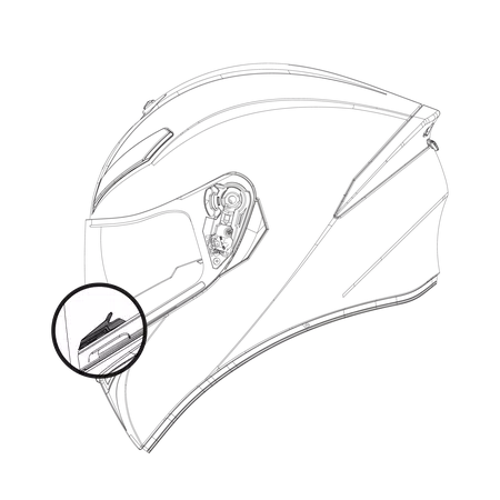 NOSE GUARD K5 S/K3 SV/K1 S/K1 -  - 1
