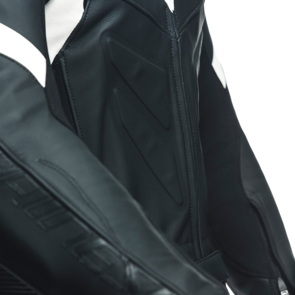 avro-4-leather-2pcs-suit-s-t-black-matt-black-matt-white image number 10