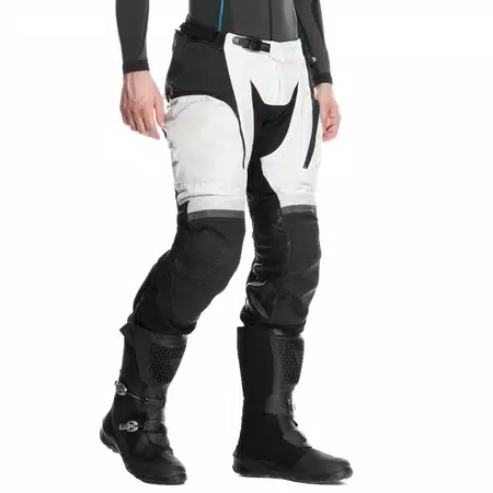 SUPER ADVENTURE ABS&Oslash;LUTESHELL&trade; - MEN OFF-ROAD MOTORCYCLE PANTS - BLACK/GLACIER-GREY/RED - 6