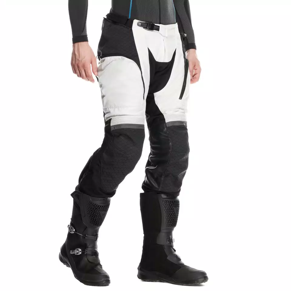 SUPER ADVENTURE ABSØLUTESHELL™ - MEN OFF-ROAD MOTORCYCLE PANTS - BLACK/GLACIER-GREY/RED - 6