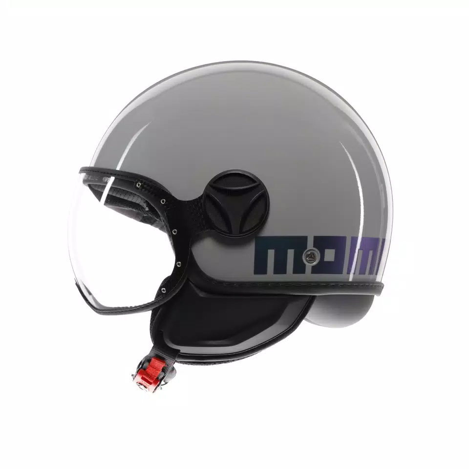 MOMODESIGN FGTR CLASSIC FLIP BLUE / FUCSIA - JET HELMET WITH VISOR E2206 -  - 4