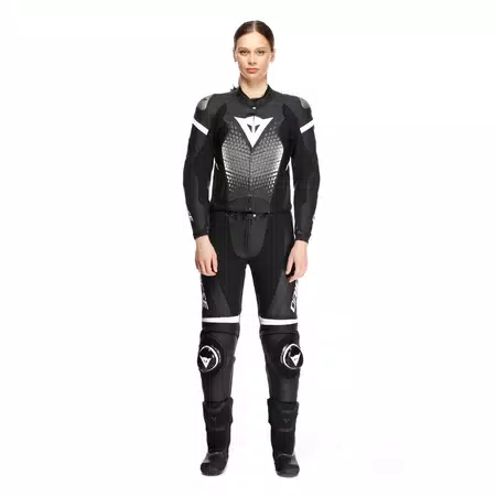 FULMINEA - DAMES TWEEDELIGE LEDEREN PAK - BLACK/WHITE - 3
