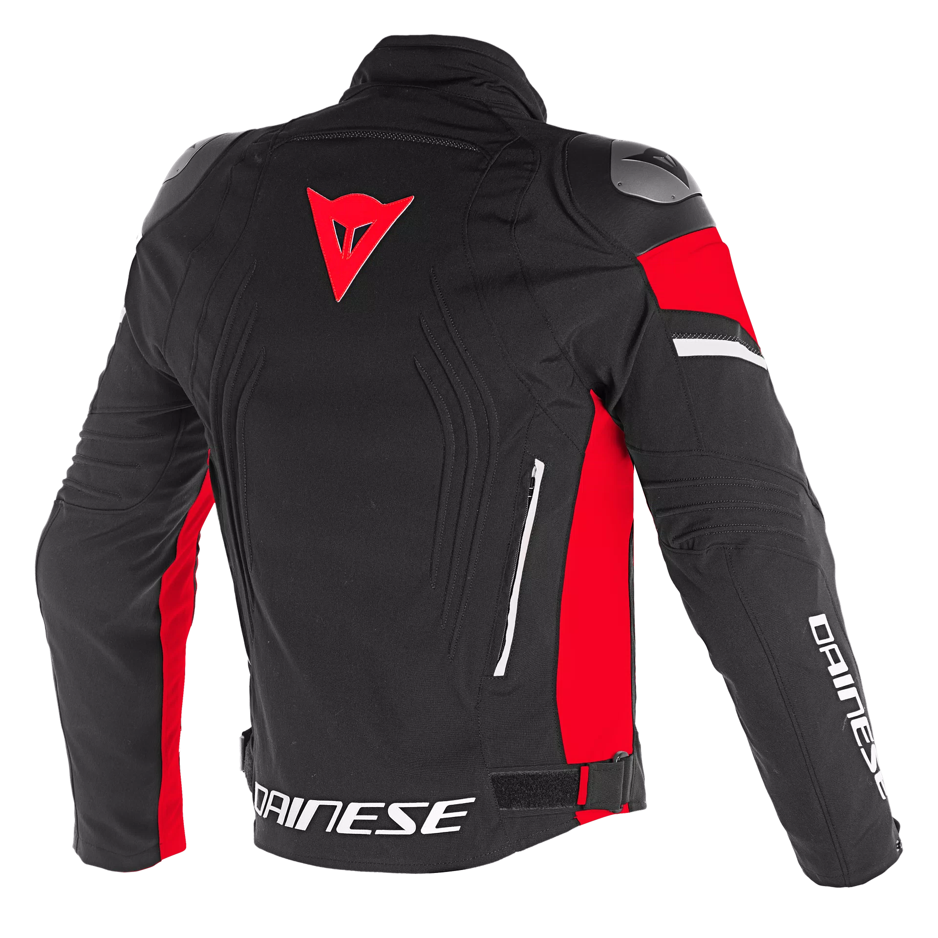 RACING 3 D DRY JACKET BLACK BLACK RED Dainese