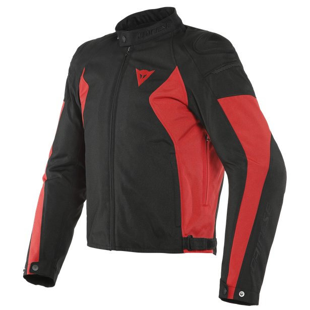 mistica-tex-jacket-black-lava-red image number 0