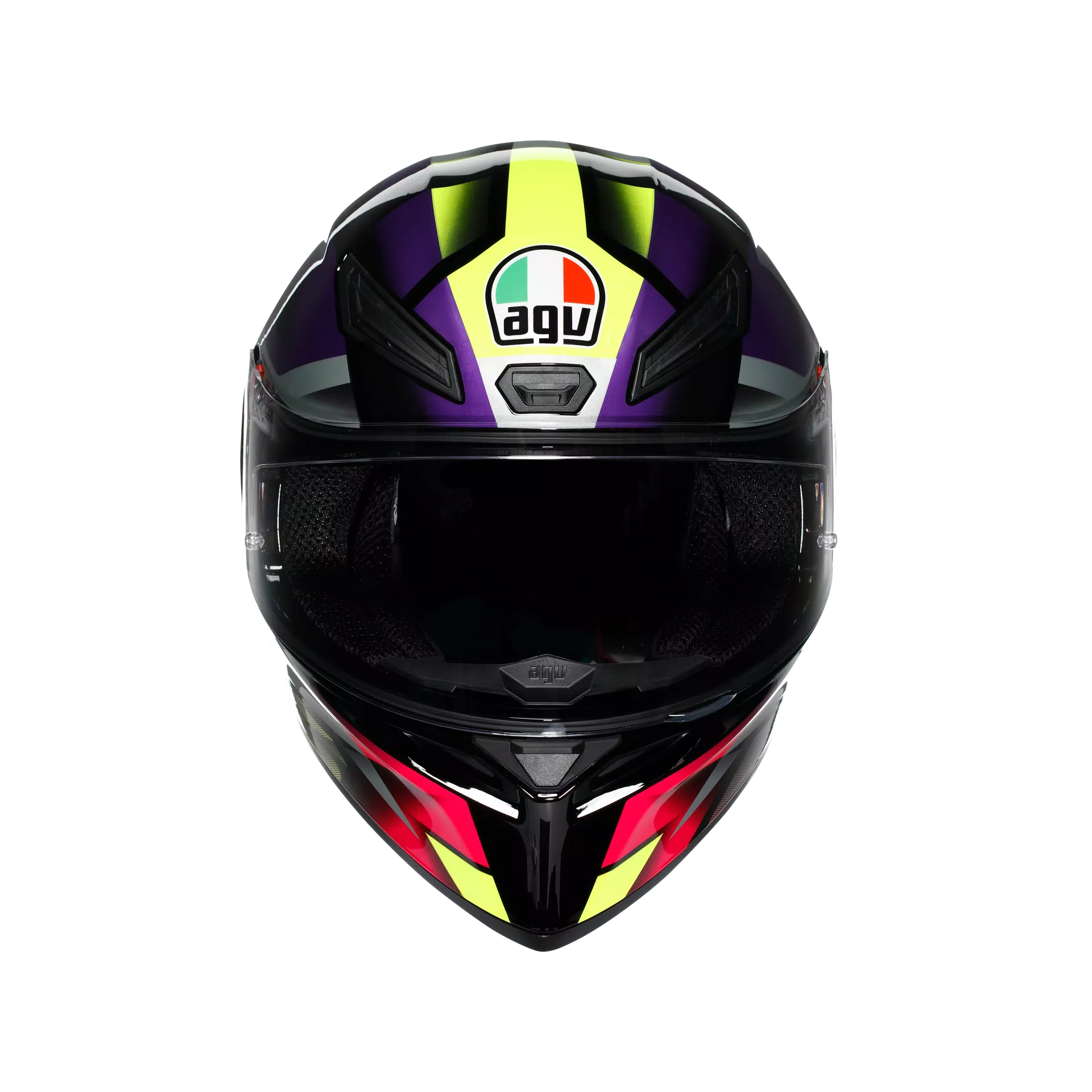 K1 S FASTLAP BLACK/PURPLE/PINK - MOTORBIKE FULL FACE HELMET DOT (E2206)