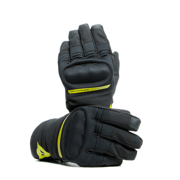 avila-unisex-d-dry-gloves-black-fluo-yellow image number 4