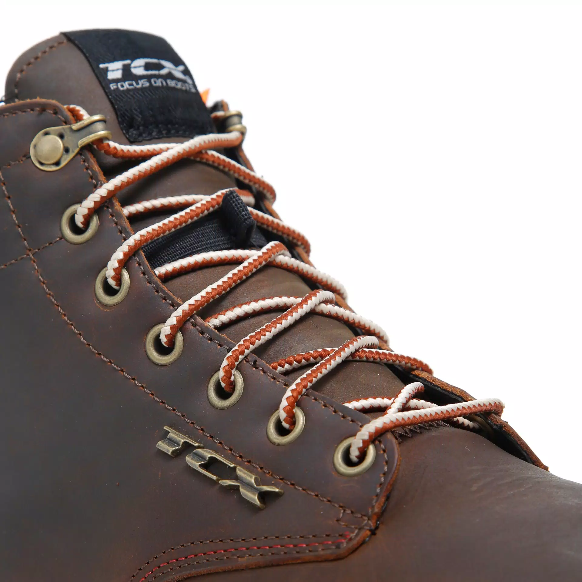 DARTWOOD WP MEN'S WATERPROOF MOTORCYCLE SHOES - BROWN