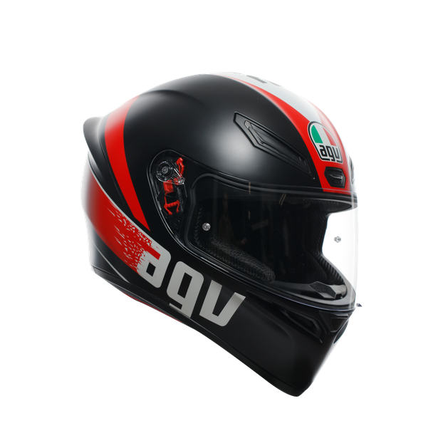 AGV K1 Warmup Matt Black Orange Helmet– Moto Central