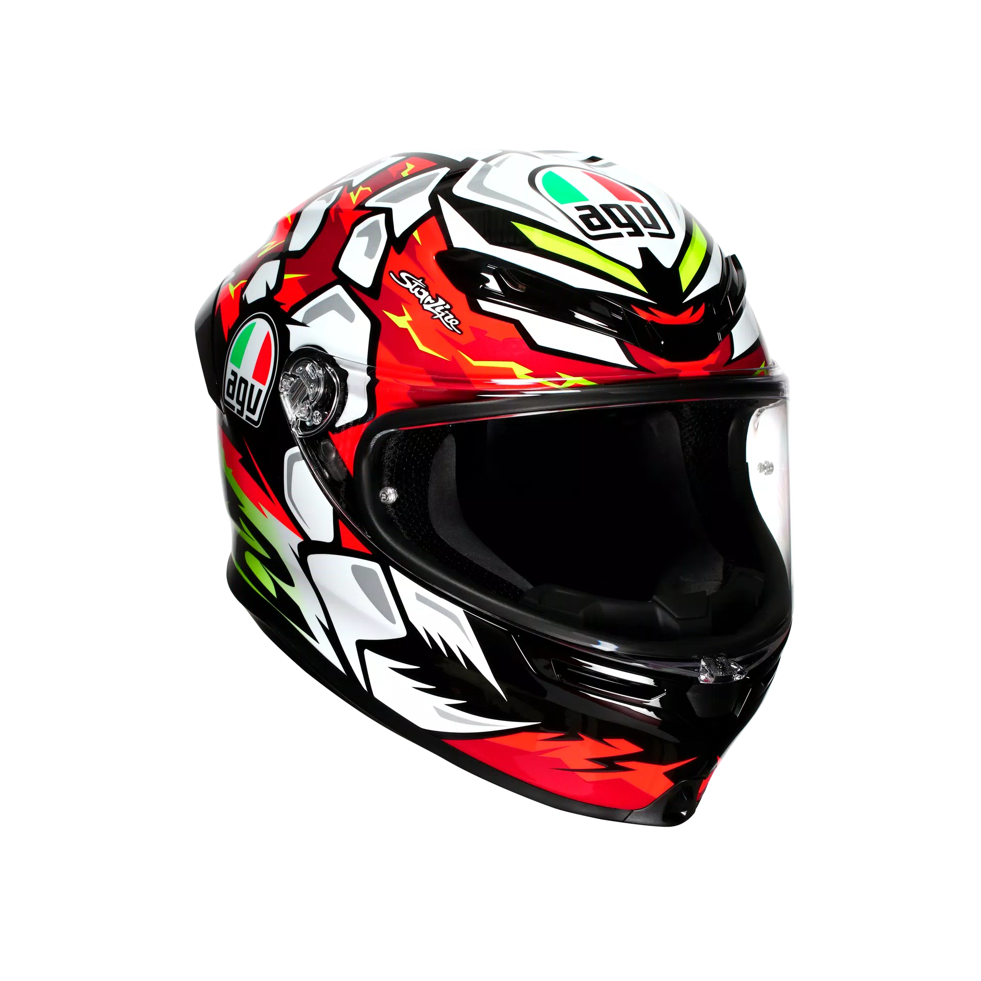 K6 S BEZZECCHI 2024 - MOTORBIKE FULL FACE HELMET DOT (E2206) | AGV