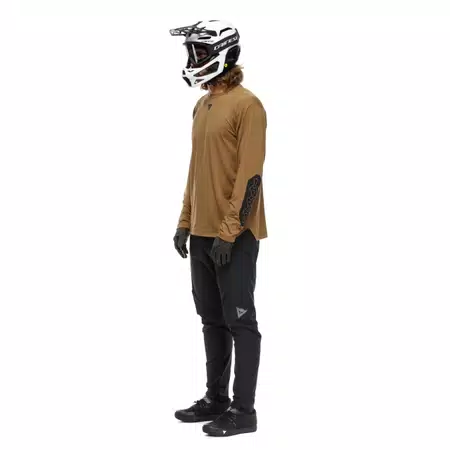 HG ROX JERSEY LS - MEN'S LONG SLEEVE BIKE T-SHIRT - BROWN - 4
