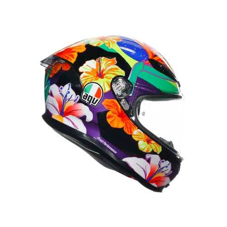 K6 S MORBIDELLI 2021 - MOTORBIKE FULL FACE HELMET E2206 -  - 3