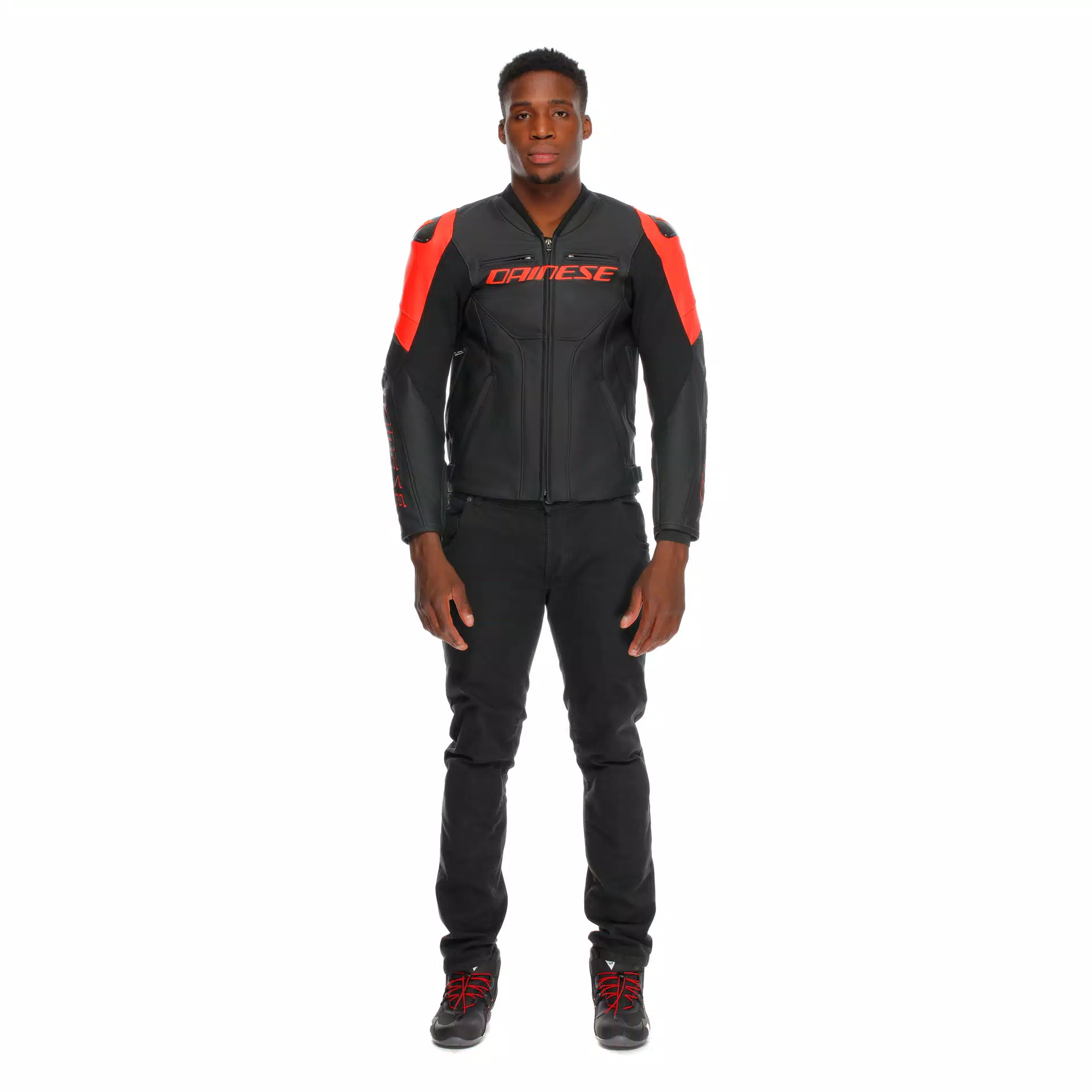 RACING 5 - MEN LEATHER MOTORCYCLE JACKET