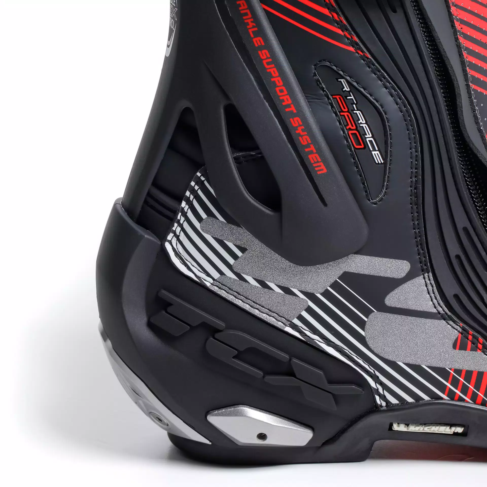 RT-RACE PRO AIR BOTAS MOTO RACING HOMBRE - NEGRO/ROJO/BLANCO