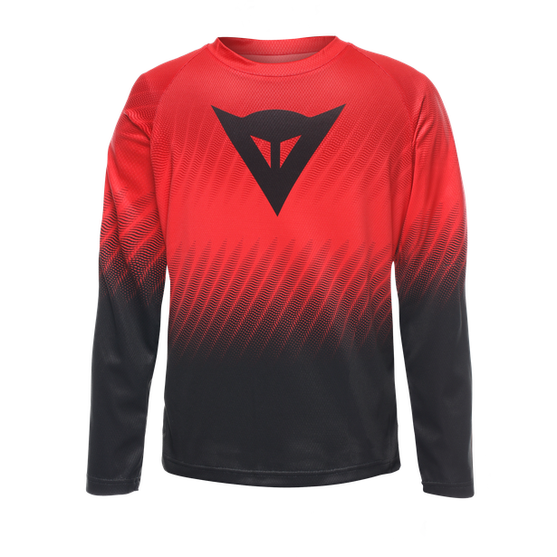 scarabeo-jersey-ls-high-risk-red-black image number 0