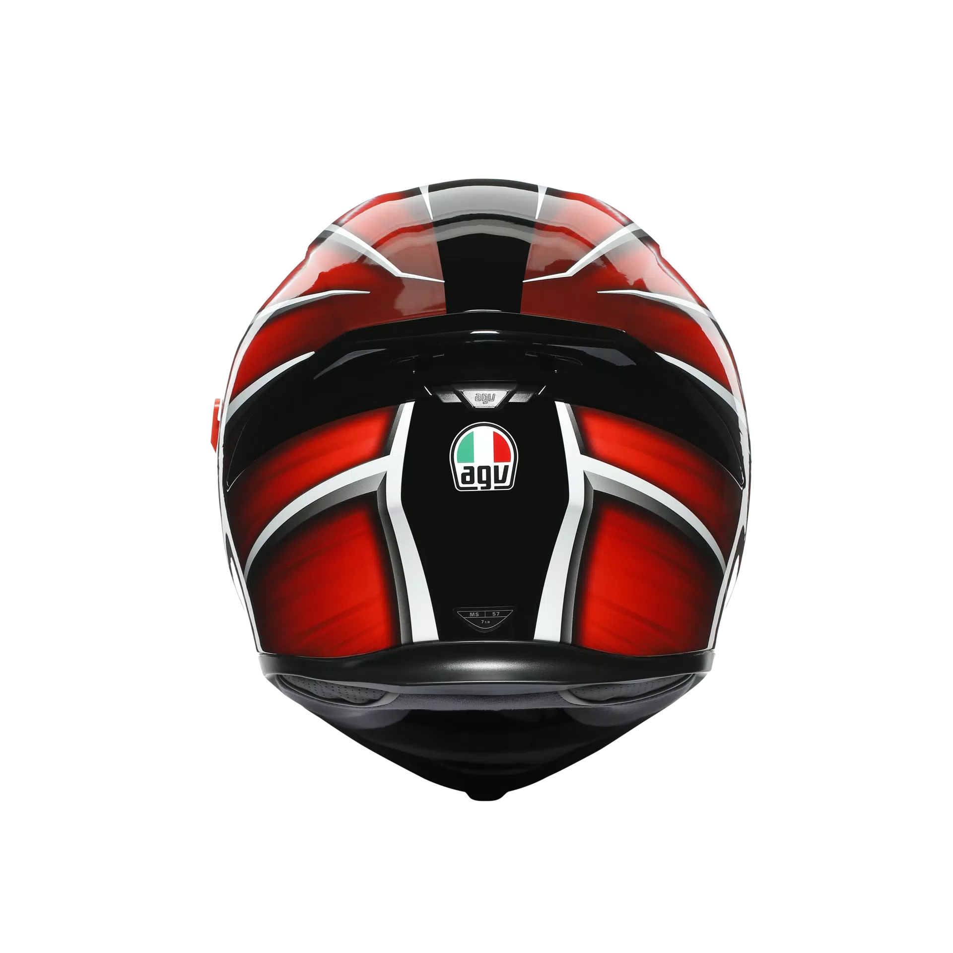 K5 S AGV E2205 MULTI MPLK - TEMPEST BLACK/RED