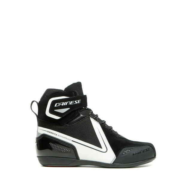 energyca-d-wp-scarpe-moto-impermeabili-donna-black-white image number 1